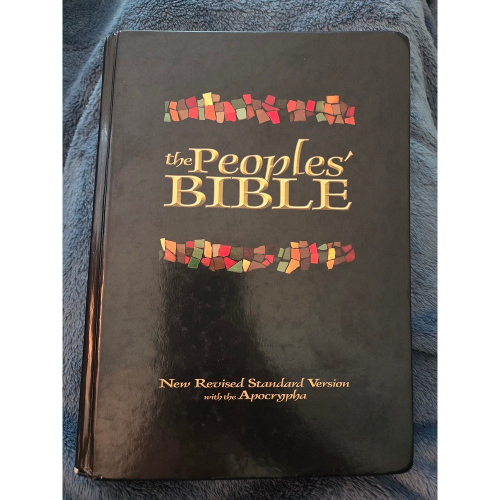 The Peoples' Bible NRSV with Apocrypha Hardcover Fortress Press 2009 DeYoung